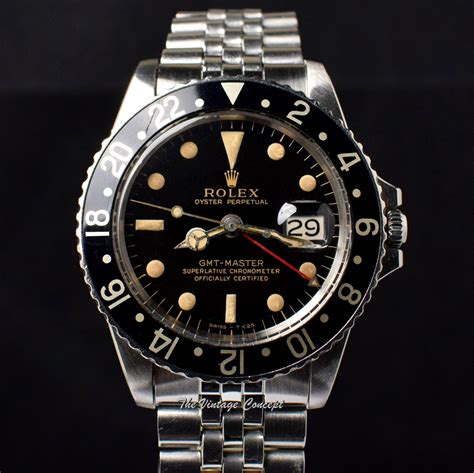 rolex model 1675 with black bezel black dial|Rolex gilt dial 1675.